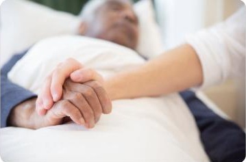 Doctor speaking with a patient about treatment